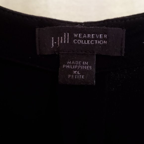 J.Jill Black Maxi Dress Petite XL - Picture 2 of 5